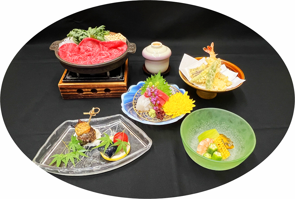 8月 昼会席 ～桔梗(ききょう)～